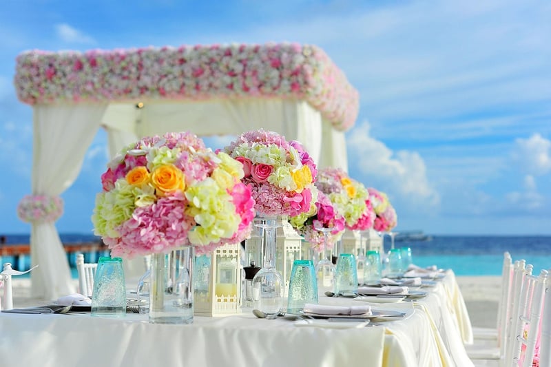 Outdoor Wedding Reception